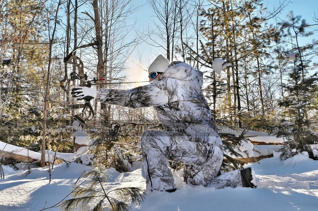 winter hunting photography A311