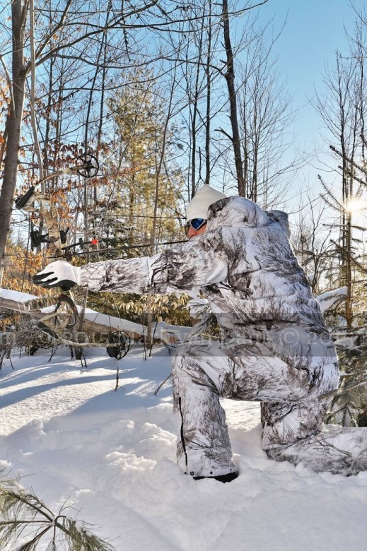 winter hunting photography A322
