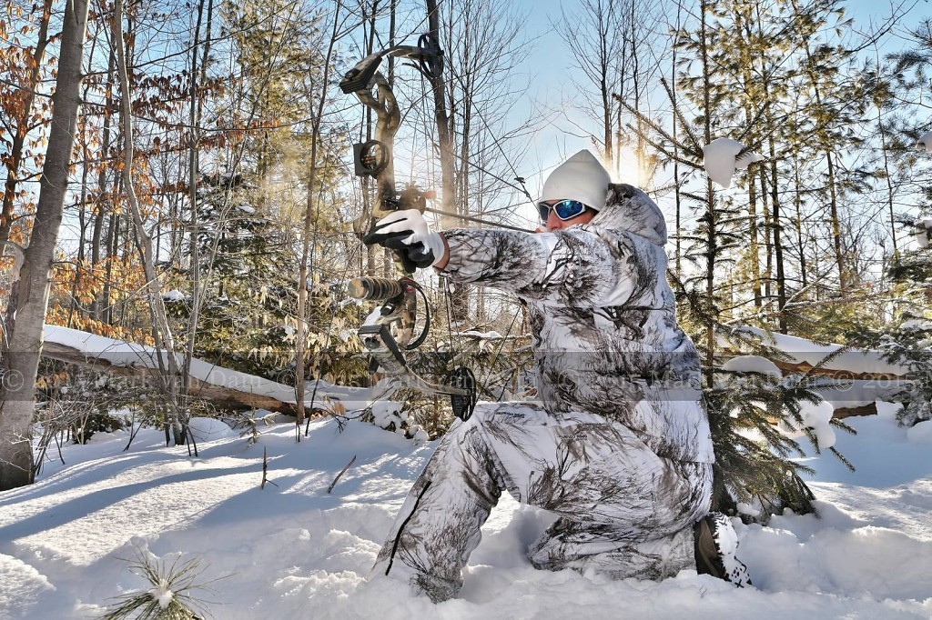winter hunting photography A324